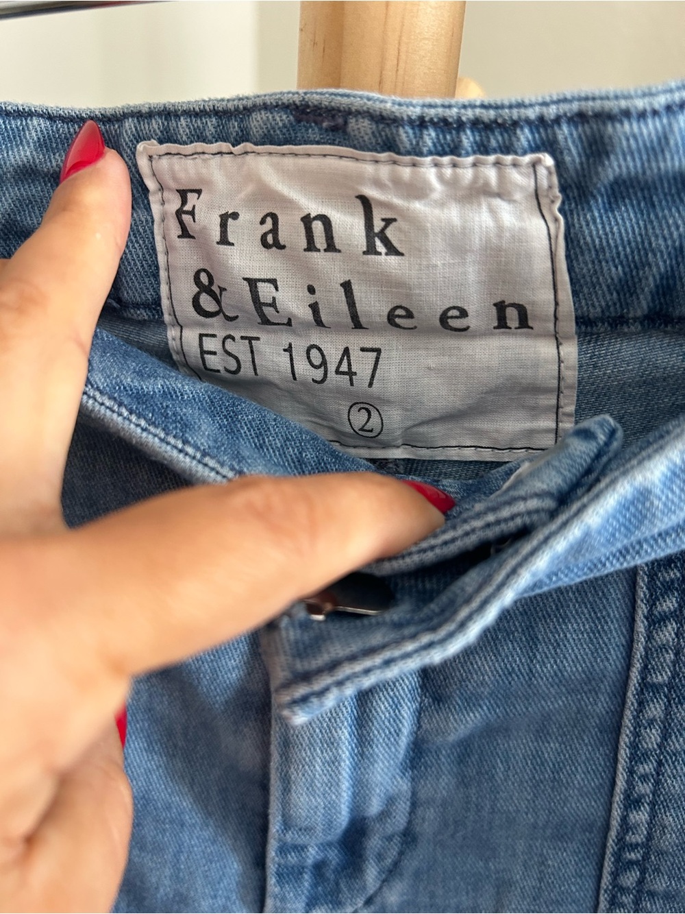 Frank & Eileen Jeans Size 2